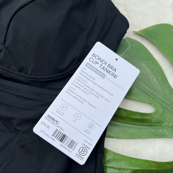 ATHLETA Bondi Bra Cup Tankini Top - Picture 9 of 9